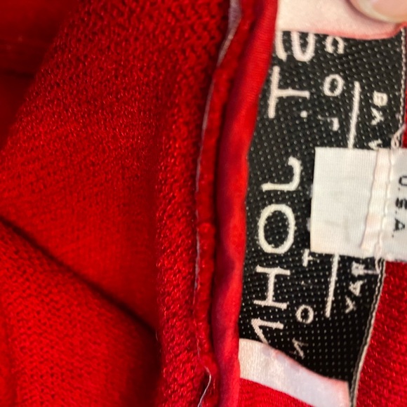 ST JOHN COLLECTION item incl the MARIE GRAY,red knit swsize 12 (Vtg) - Picture 9 of 13